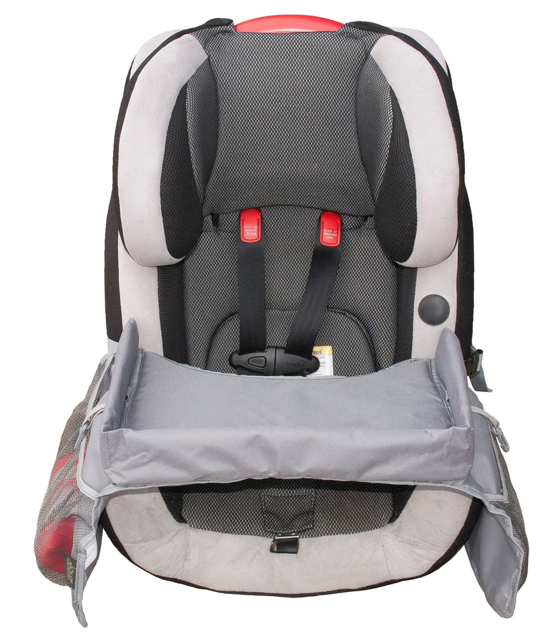 Soft Car Seat Travel Tray Organizer, Grey U6Y0