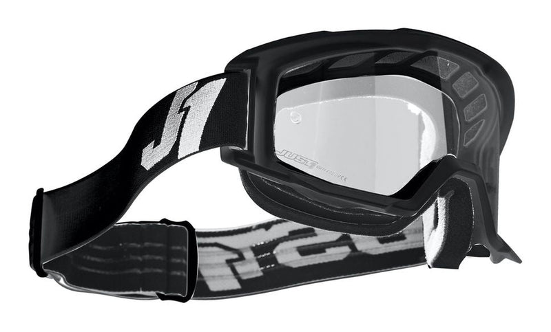 Just1 Vitro Powersports Anti-Fog Scratch-Resistant Goggles, Black J0I3