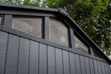 Apex Resin 2-Door Outdoor Storage Shed with Full Length Skylight, Grey, 10-ft x 11.5-ft Y8S8 - product image 5