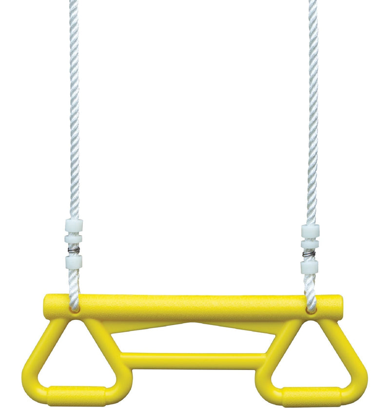 Outdoor Portable Acrobatic Hand Swing, Yellow, up to 110lbs, Ages 3-10 W5P0
