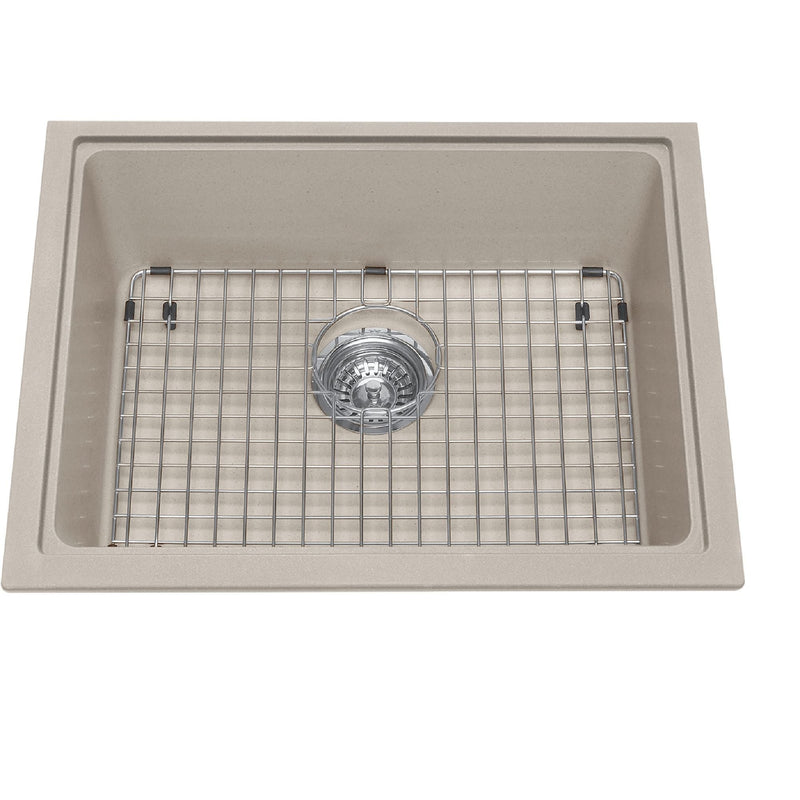 Mythos Kitchen Granite Undermount Single Sink, 23-in V2V9