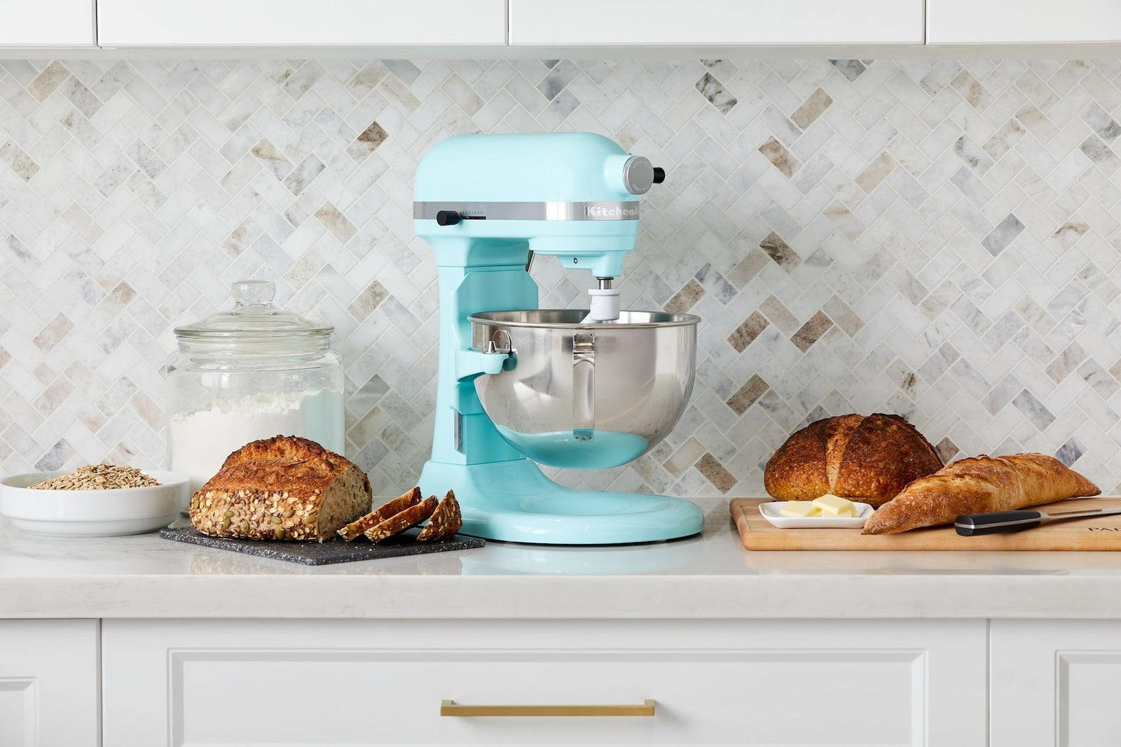 5.5 Quart Bowl-Lift Stand Mixer, 11 Speed Professional Mixer, Ice Blue W2J9 - product image 4