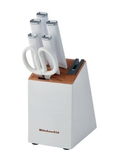 7PC CLASSIC WHITE SELF-SHARPENEING SET B7C4 - product image 1