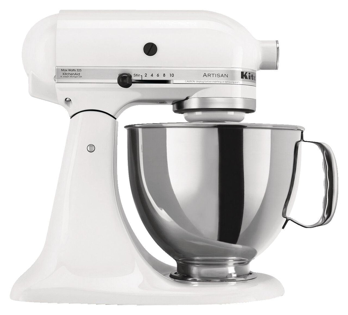 Artisan Series 5-Quart Tilt-Head Stand Mixer, White Y1J2 - product image 1