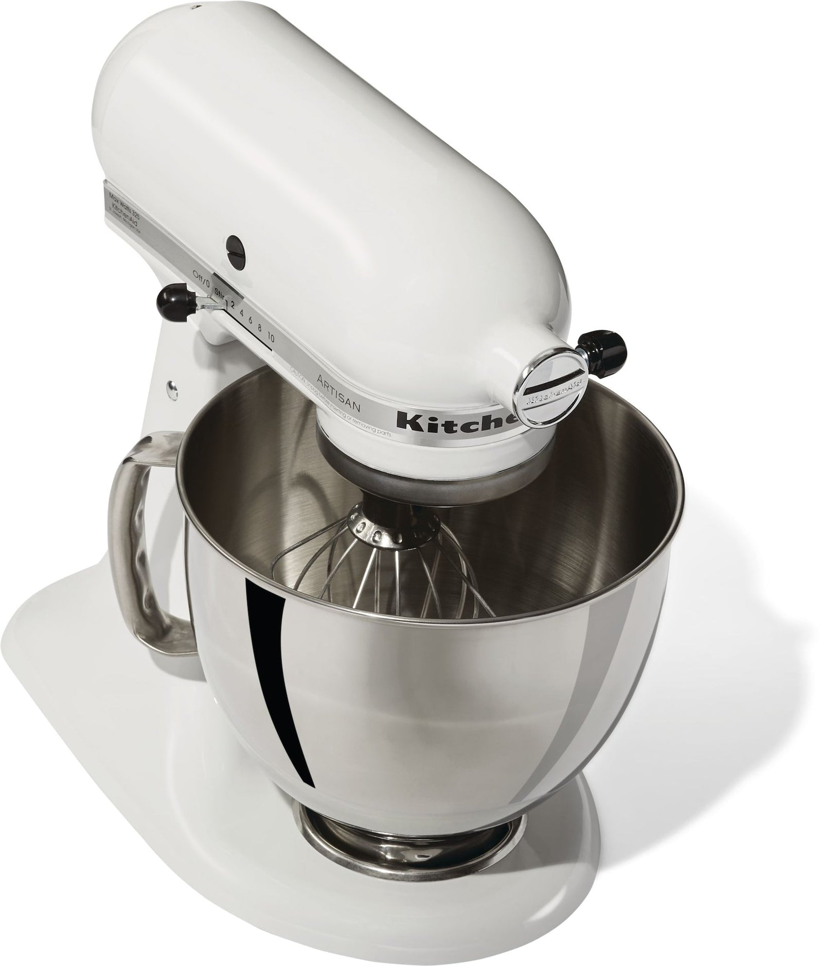 Artisan Series 5-Quart Tilt-Head Stand Mixer, White Y1J2 - product image 4