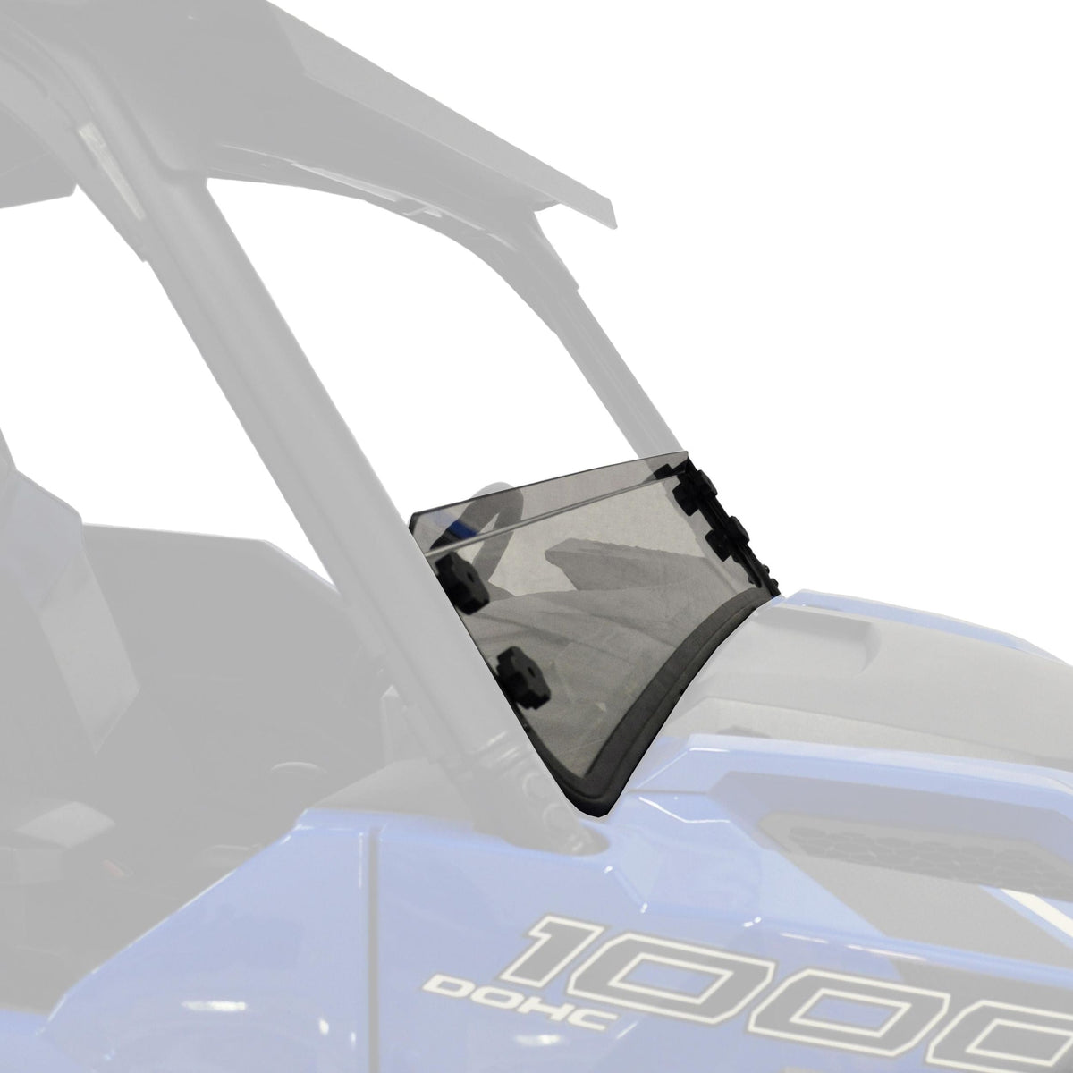 Hard Coated Half Fixed Windshield, Polaris Ranger T0F4 - product image 1