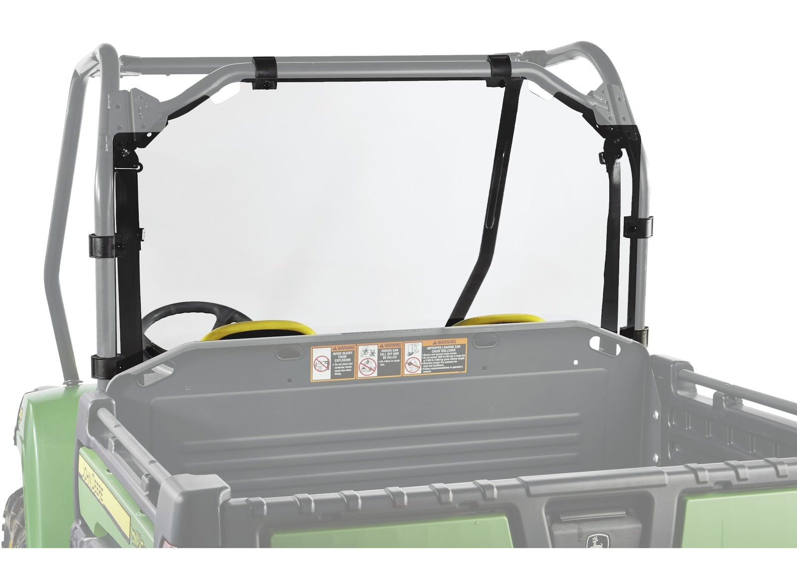 UTV Windshield Rear Panel for John Deere Gator 625i/825i/HPX 2013+ H3K3 - product image 1