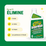 Brush-Wash Cleaner & Renewer For Oil, Latex & Enamel Paint, Non-Toxic, 946-mL X1X6 - product image 5