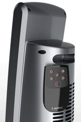 1500W Digital Tower Ceramic Space Heater withRemote Control, 1500W, Black, 30-in N4X4 - product image 4