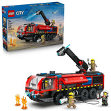 City Airport Fire Truck Building Set - 60499, 691-pcs, Ages 7+ E0T9 - product image 1