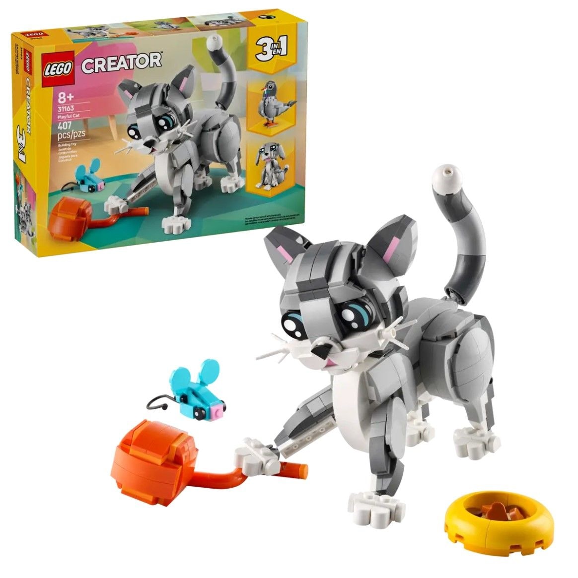 Creator Playful Cat - 31163, 407-pcs, Ages 8+ M2P5 - product image 1