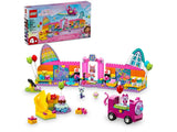 Gabby’s Dollhouse Gabby’s Party Room Playset with Pink Car - 10797, 252-pcs, Ages 4+ D2E3 - product image 1