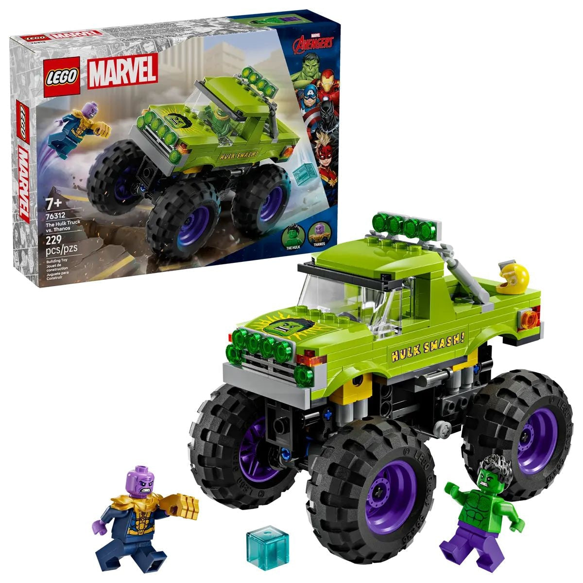 LEGO 76312 The Hulk Truck vs. Thanos, 229-pc U5B0 - product image 1