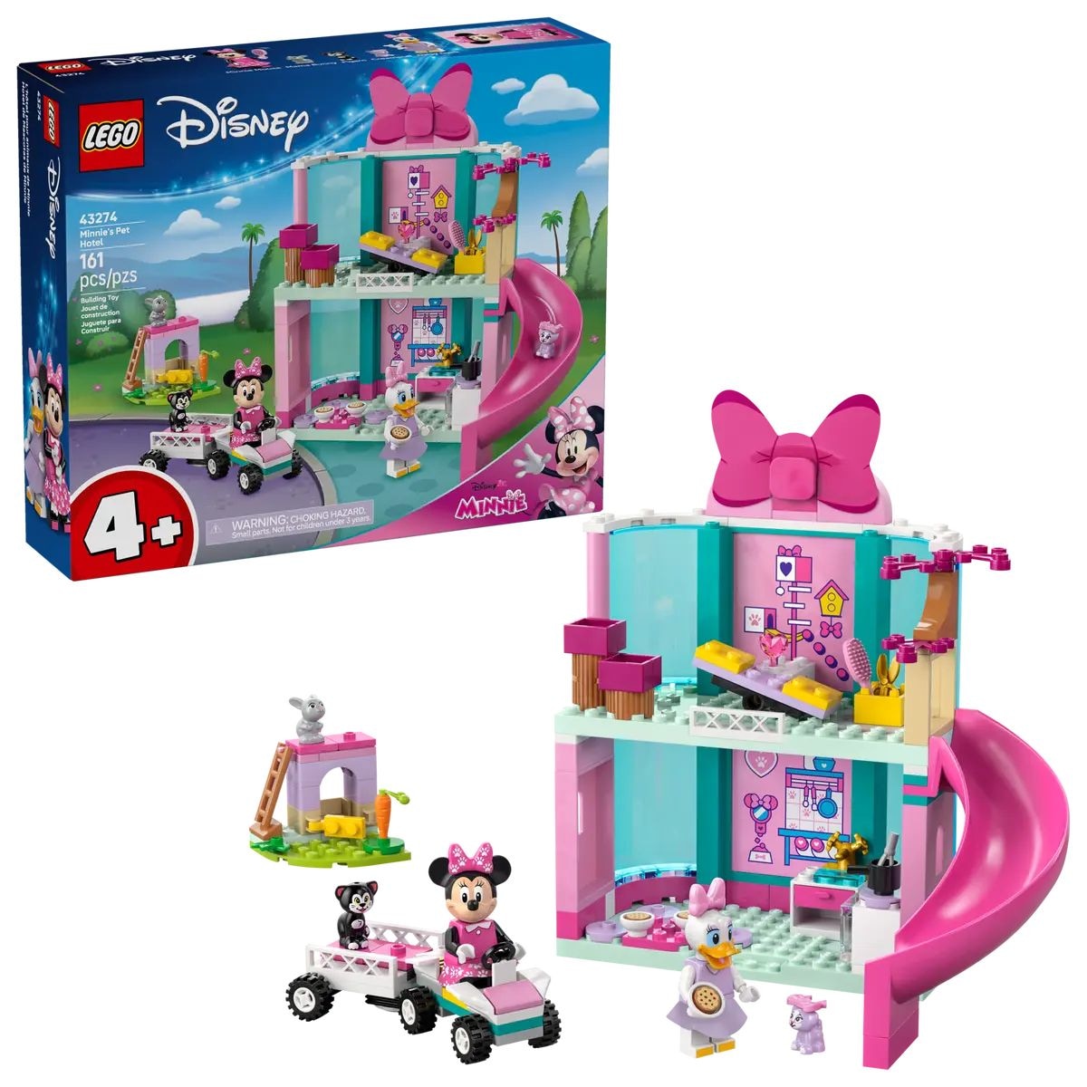 Mickey and Friends Minnie's Pet Hotel - 43274, 161-pcs, Ages 4+ L5V5 - product image 1