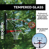 In-Ground Crank Adjust Bolt Down Outdoor Basketball Hoop, 50-in Y0T4 - product image 8