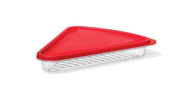by Starfrit Leakproof Plastic Pizza Slice Container with Airtight Lid, BPA Free B5I6