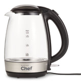 Cordless Electric Kettle with Blue Light, Glass, 1.7L C3E7 - product image 2