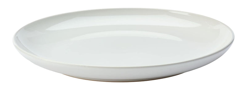 Essential Coupe Stoneware Dinner Plate, 1-pc, Bright White Y2A5