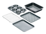 Grey Non-Stick Toaster Oven Bakeware Set, 5-pc Z4U5 - product image 1