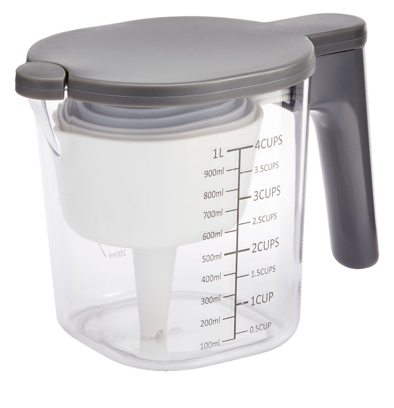 Plastic Stackable Measuring Cup Set, 10-pc G2D6