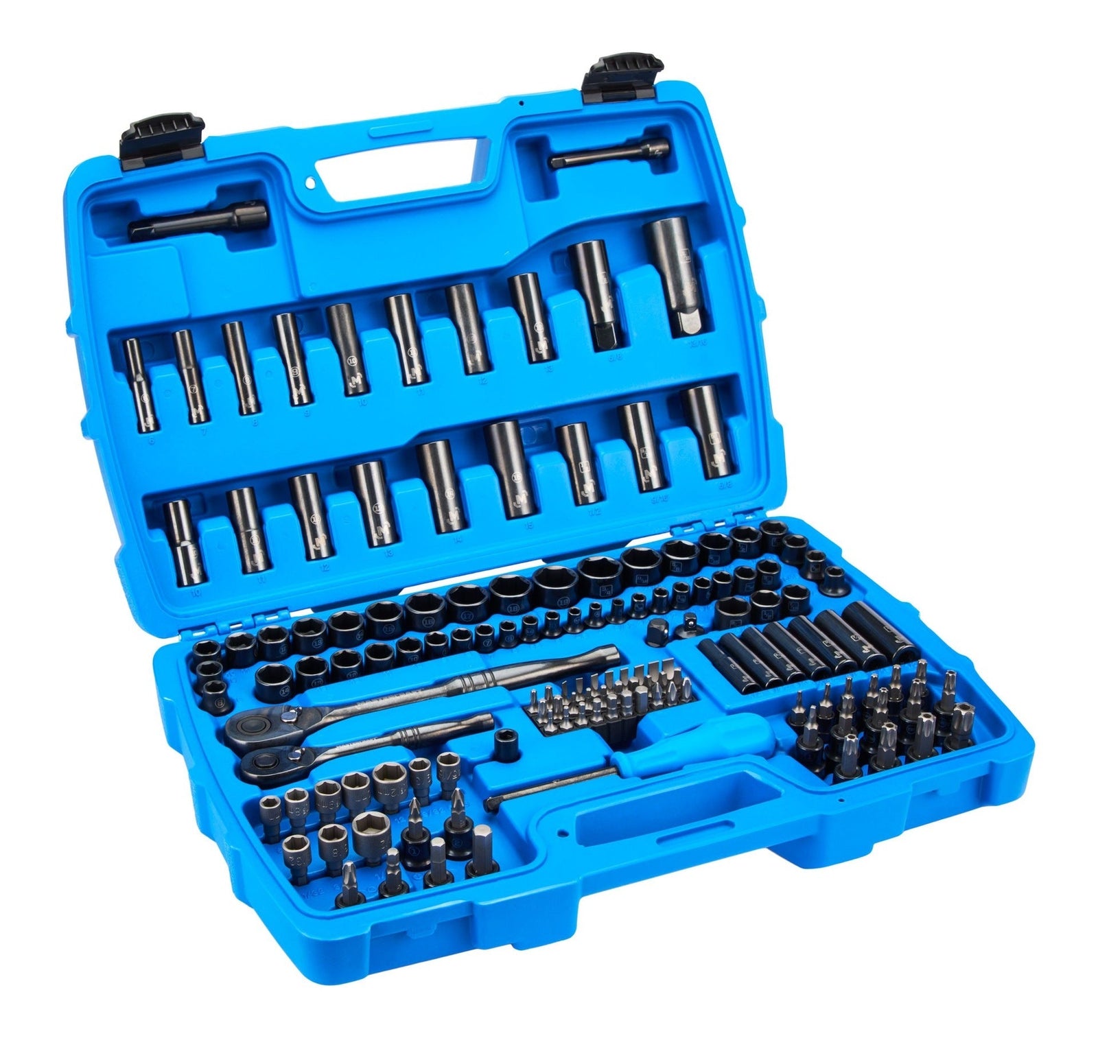 140 Piece 1/4" and 3/8" Drive Black Socket Set D7Z5 - product image 5