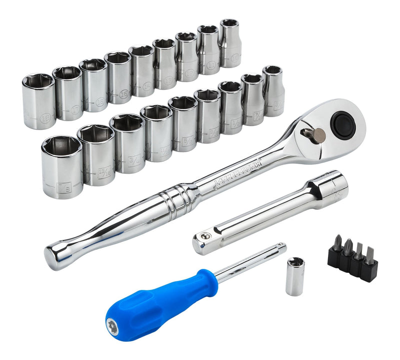 26 Piece 1/2" Drive Socket Set M7M8
