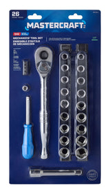 26 Piece 1/2" Drive Socket Set M7M8 - product image 3