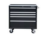 5-Drawer Powder-Coated Steel Tool Cabinet, Black, 36-in Z7C2 - product image 2
