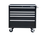 5-Drawer Powder-Coated Steel Tool Cabinet, Black, 36-in Z7C2 - product image 3
