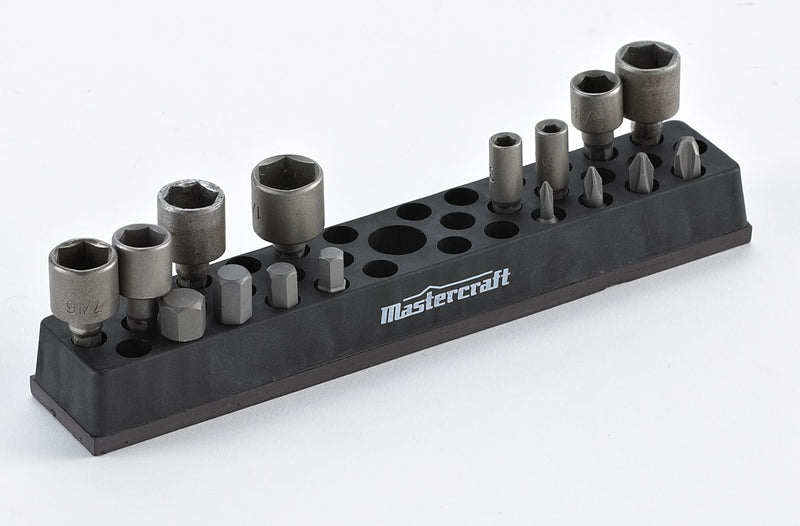 Magnetic Hex Bit Holder Organizer with 37 Holes M7L0