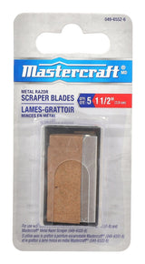 Replacement Razor Blades For Glass & Surface Scraper Tool, 1-1/2-in, 5-pk I6W7 - product image 1