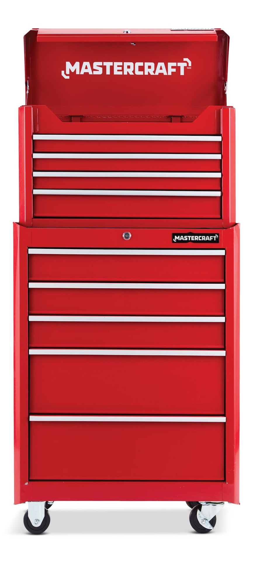 Rolling Tools Storage Cabinet with 5 Drawers, Deep Red, 24-in I7O0 - product image 3
