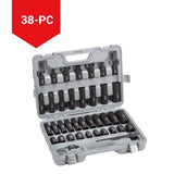 1/2-in Drive Professional Grade Impact Socket Set, 38-pc, CRMO T3Y7 - product image 5