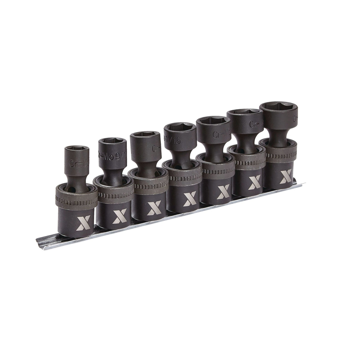 1/2-in Drive Swivel Impact Socket Set, 7-pc, SAE, Cr-Mo E1E4 - product image 2