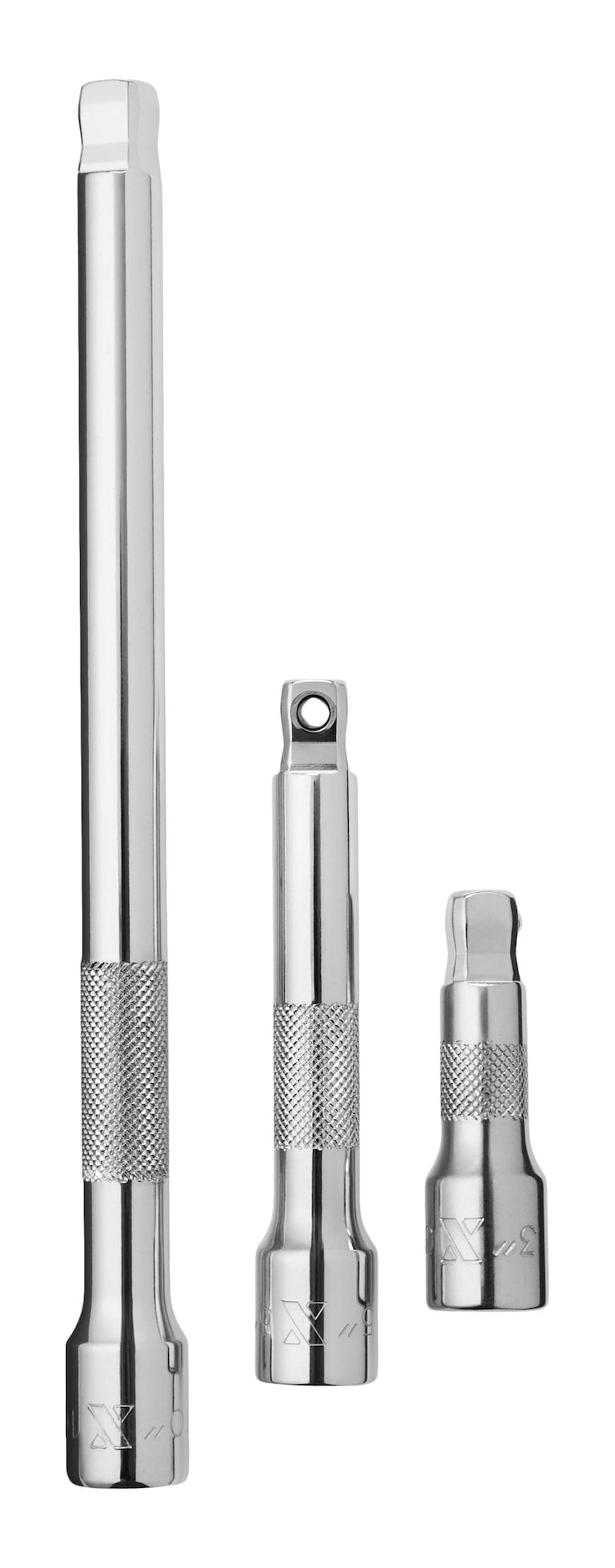 3 Piece 1/2" Drive Wobble Extension Bar Set F8S2