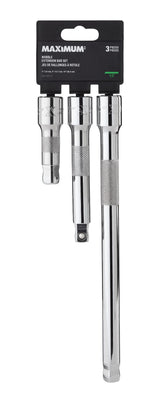 3 Piece 1/2" Drive Wobble Extension Bar Set F8S2 - product image 2