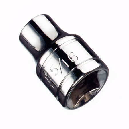 3/8-in Drive Assorted Sizes Regular Socket, 6-Point, Nickel-Chrome Plating R9A3