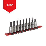3/8-in Drive Hex Bit Socket Set, Chrome-Plated, 9-pc, SAE U3H2 - product image 3
