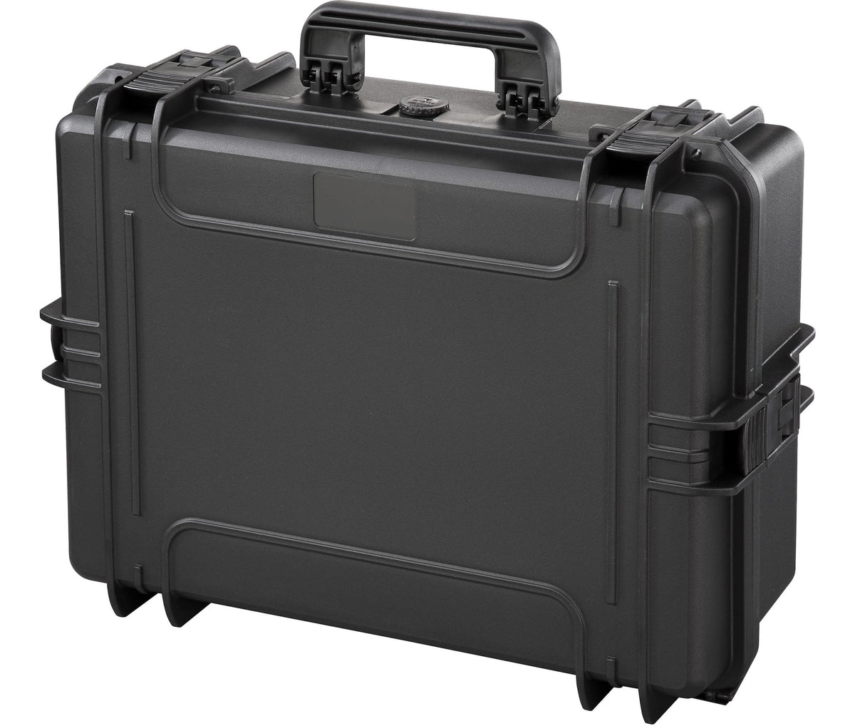 Portable IP67 Waterproof Case/Tool Box with Foam Layers, Black, Large, 22-in H0U8 - product image 1