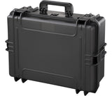 Portable IP67 Waterproof Case/Tool Box with Foam Layers, Black, Large, 22-in L6P5 - product image 1