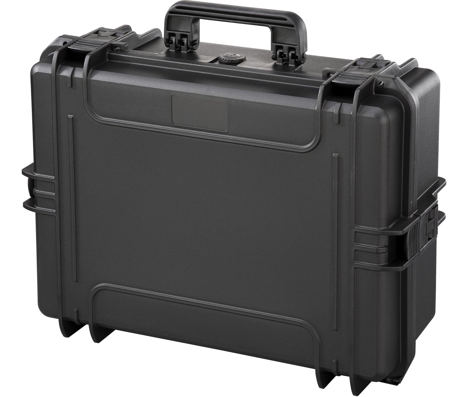 Portable IP67 Waterproof Case/Tool Box with Foam Layers, Black, Large, 22-in L6P5 - product image 1