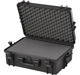 Portable IP67 Waterproof Case/Tool Box with Foam Layers, Black, Large, 22-in L6P5 - product image 2