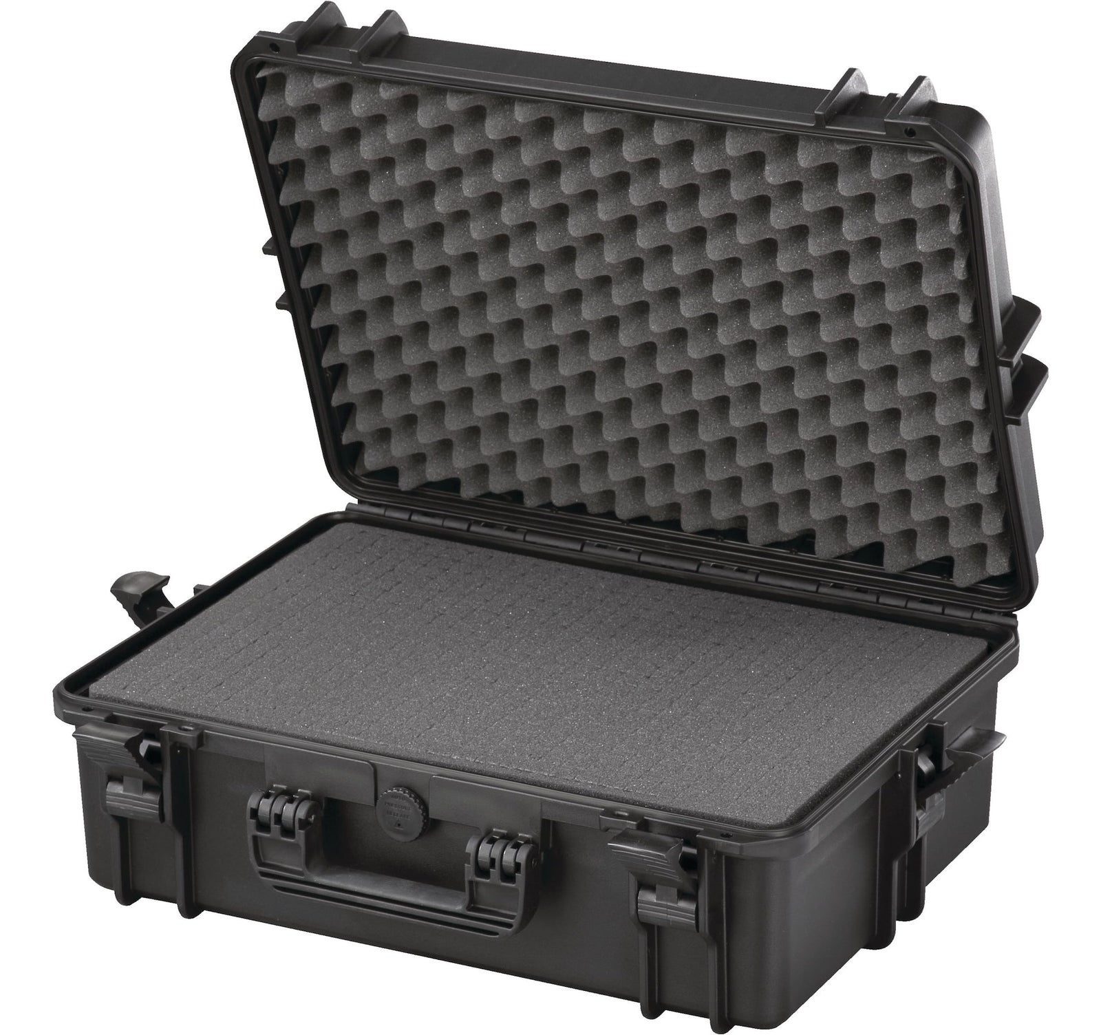 Portable IP67 Waterproof Case/Tool Box with Foam Layers, Black, Large, 22-in L6P5 - product image 2
