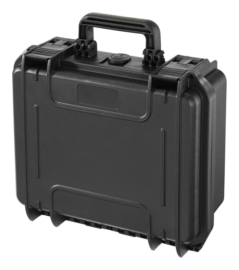 Portable IP67 Waterproof Storage Case with Foam Layers, Small, Black X3N0