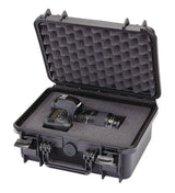 Portable IP67 Waterproof Storage Case with Foam Layers, Small, Black X3N0 - product image 3