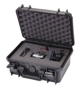 Portable IP67 Waterproof Storage Case with Foam Layers, Small, Black X3N0 - product image 4