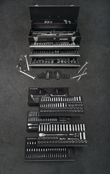 Professional Grade Socket Set, 346-pc, CRV, Nickel-Chrome Plating Y6T8 - product image 4