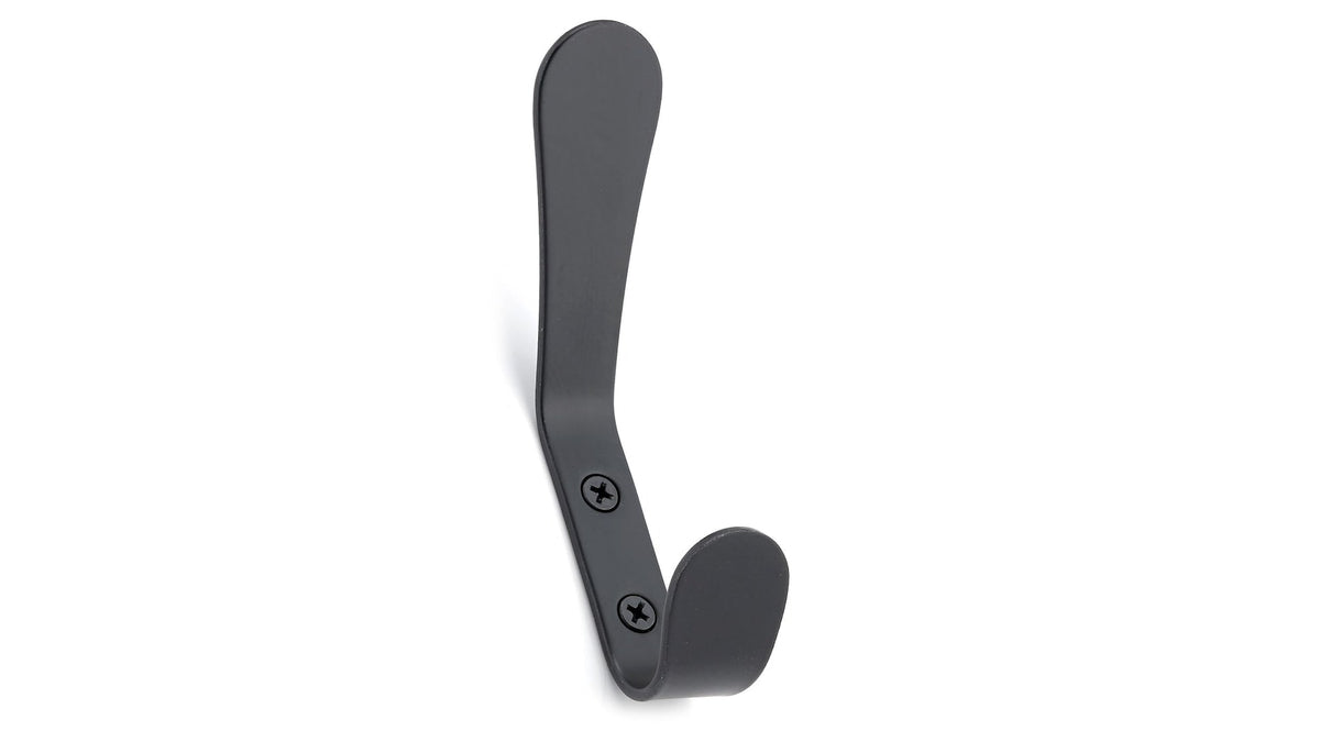 Utility Double Hook, Matte Black V8Q6 - product image 1