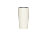 Stainless Steel Insulated Travel Tumbler with Press-Fit Slide Lid, Sandstone White, 16-oz G1E5 - product image 1