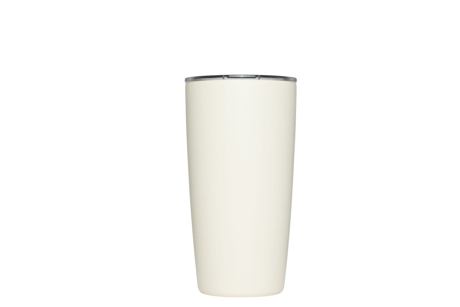 Stainless Steel Insulated Travel Tumbler with Press-Fit Slide Lid, Sandstone White, 16-oz G1E5 - product image 1